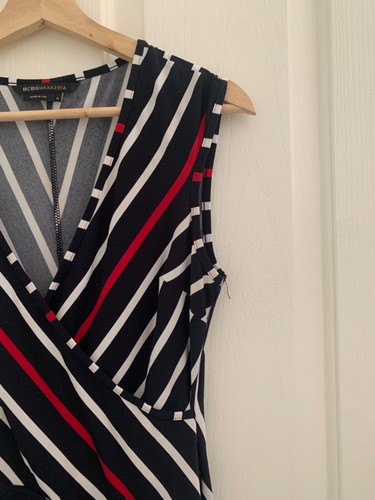 BCBGMAXAZRIA red/black/white Dress - Bild 2 von 3
