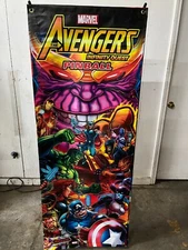 Stern Avengers AIQ Pinball Machine Banner 24' x 62'