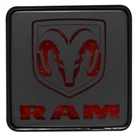 For Ram Logo Hitch Cover Brake Light Fits 2 Inch Receivers Pilot Automotive