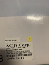 ACTi CAM-7321N MPEG-4 Real-Time Network Streaming Outdoor IP Rugged Dome Camera
