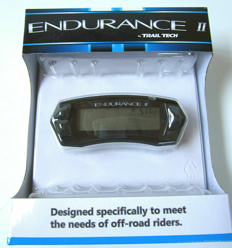 Trail Tech Black Endurance II Computer Kit GENERIC CONVENTIONAL FORKS 202-112 - Image 2 of 3