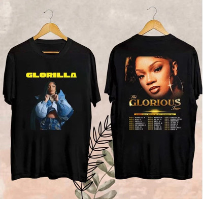 Vintage GloRilla The Glorious Tour Fan Shirt, 2025 GloRilla Glorious Tour Shirt