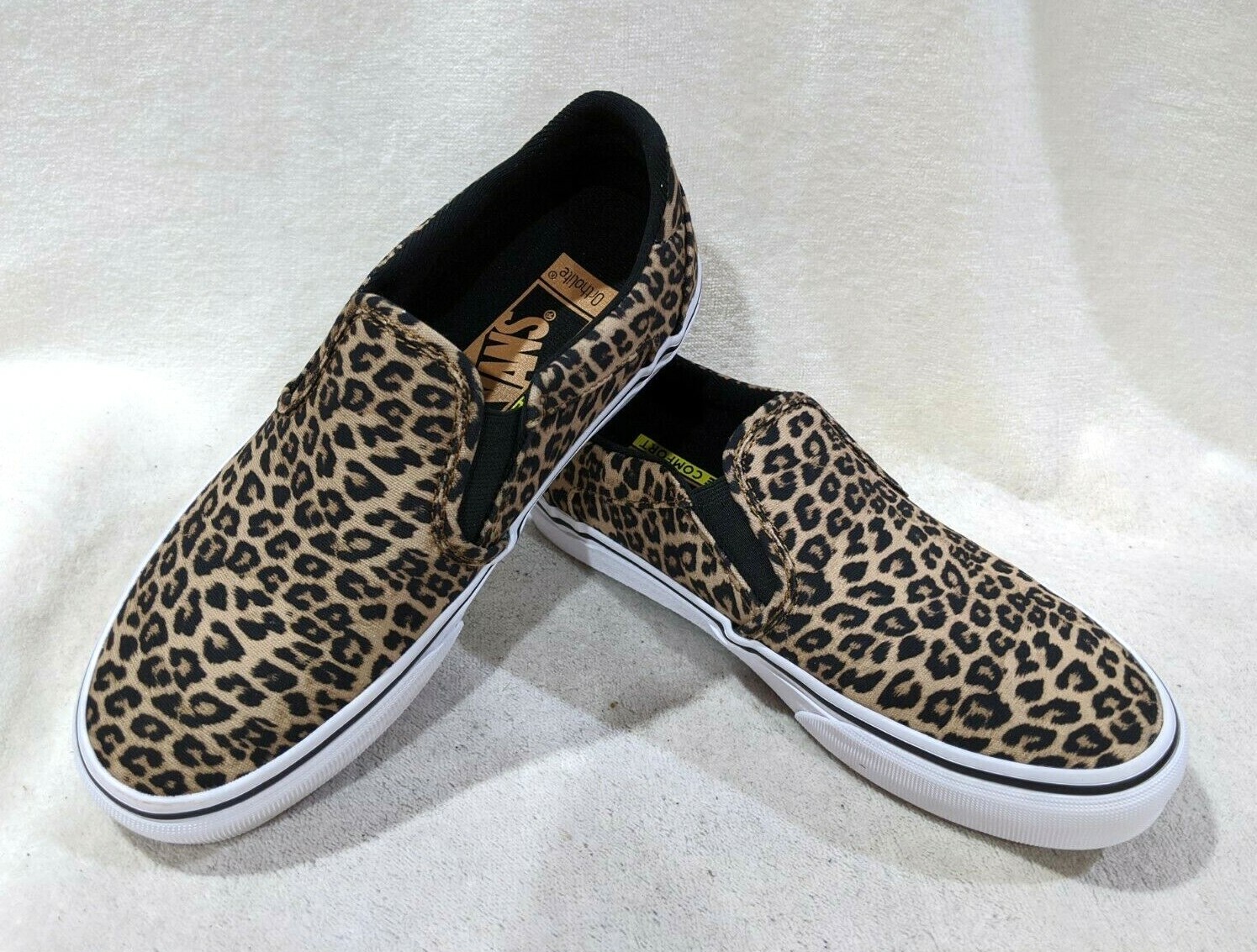 vans asher dx women's skate shoes cheetah