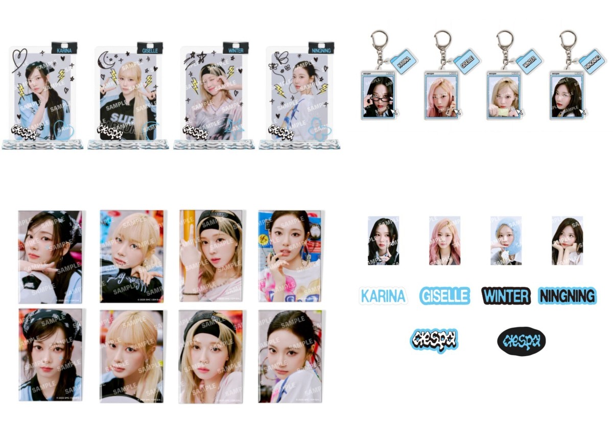 aespa POP UP Shibuya 109 Winter Sale 2025 Official Acrylic aespa POP UP Shibuya 109 Winter Sale 2025 Official Acrylic