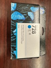 HP 728 Cyan Ink Cartridge - F9J67A