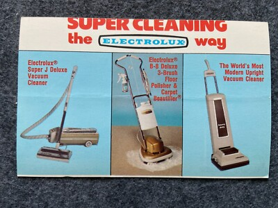 #ad Super Cleaning the Electrolux Way Vintage Vacuum Postcard $5.99