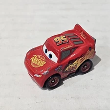 TINY Metal Disney Pixar Cars Rust-Eze Lightning McQueen #95 Die Cast Toy Car