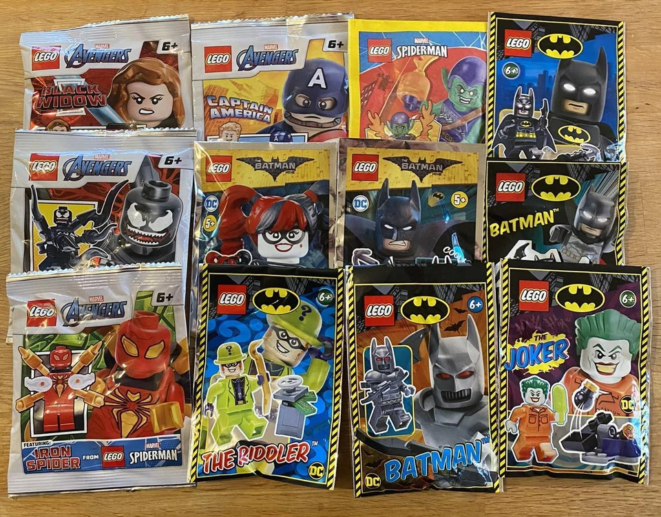 LEGO Batman , Marvel, Super Heroes - Minifiguren Polybags zum Aussuchen