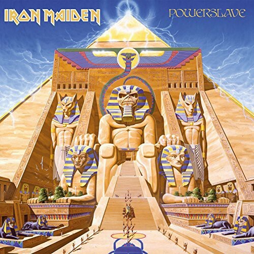 LP-IRON MAIDEN-POWERSLAVE -LP- NEW VINYL RECORD