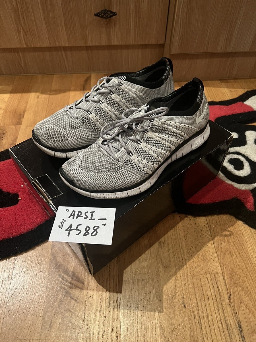 RARE Nike HTM Free Flyknit SP White UK8 UK