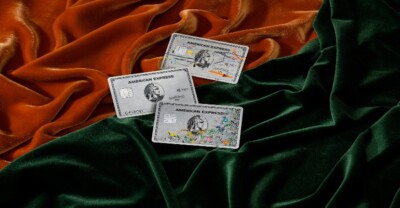 American Express amex metal Platinum Card Abstract Art Julie