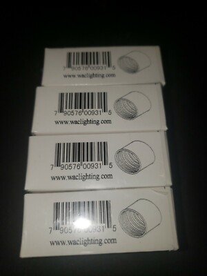 WAC Lighting RI-WT Rod Couplers for R-Extensions Lot of 8 Brand New
