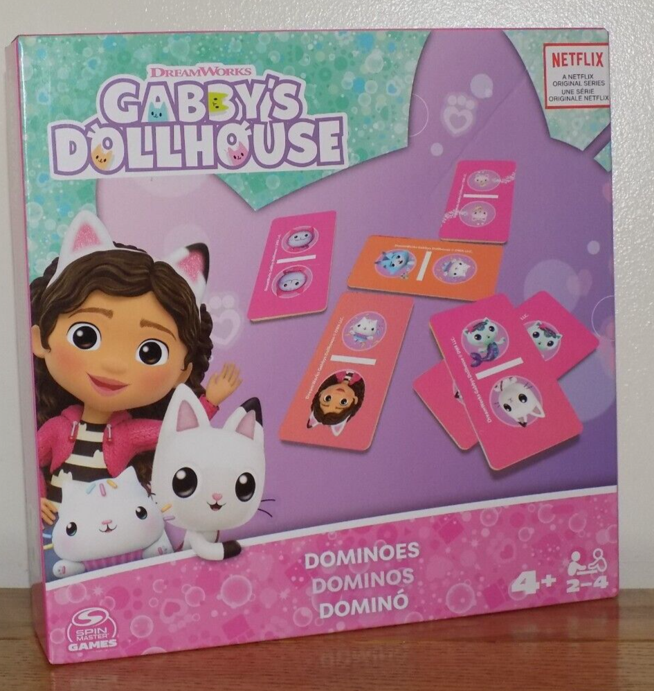 Gabbys Dollhouse 28 Dominoes - BRAND NEW