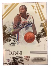 2009 Kevin Durant Panini Rookies Stars AUTO ERROR? 1/1 ?RARE READ NEVER RELEASED