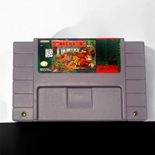 Donkey Kong Country (Super Nintendo SNES, 1994) Cartridge Only Authentic