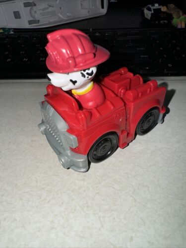 Paw Patrol Marshall Spielzeug Feuerwehrauto Marshall Figur enthalten 2,5 Zoll! - Bild 2 von 6