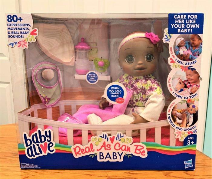 baby alive real as can be african american