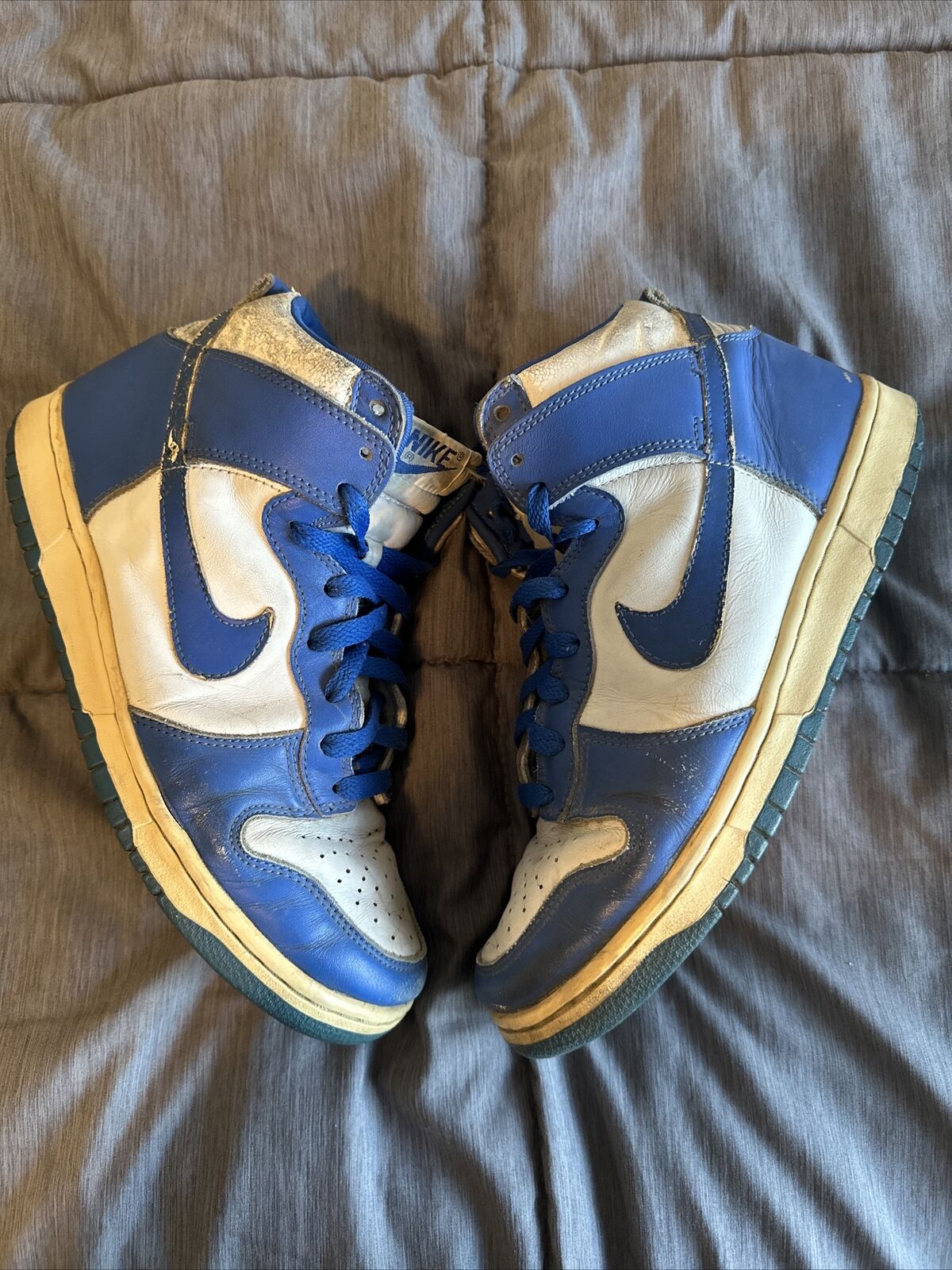 Vintage Nike Dunk High LE 1999 Kentucky Size 8.5 Men Royal Blue SB