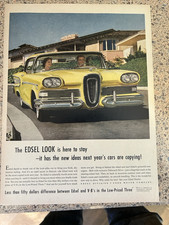Magazine Ad - 1958 - Edsel Citation 2-door Hardtop