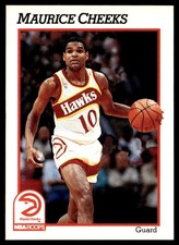 1991-92 Hoops Maurice Cheeks Atlanta Hawks #331