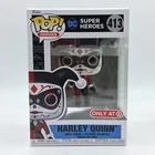 Funko Pop! Harley Quinn 413 Target Exclusive Day of the Dead DC Comics Vinyl Toy