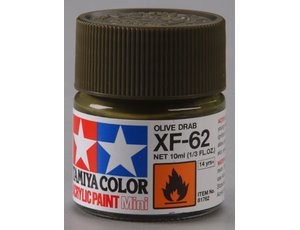 Tamiya 81762 XF-62 Olive Drab (Matt) - 10ml Jar