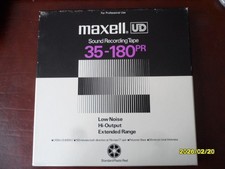 (64) Tonband maxell UD 35-180 PR auf 26,5 cm Aluspule