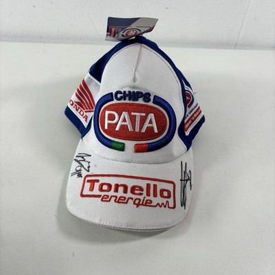 Honda Baseball Cap Pata Racing Superbikes Jonathan Rea Leon Haslam signiert 2013