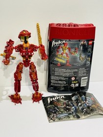 Lego Bionicle 8727 Inika Toa Jaller Set With Instructions, Canister and sphere