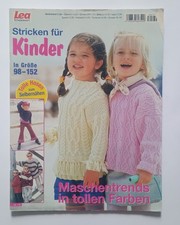 Lea Sonderheft - Stricken für Kinder in Größe 98-152 - Maschentrends
