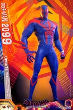 Hot Toys MMS711 SPIDER-MAN 2099 1/6 Scale 12-inch Figure Across Spider-Verse NEW