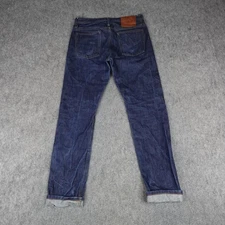Unbranded Brand Jeans Mens 30x32 Raw Selvedge Denim UB201 14.5 oz Button Fly
