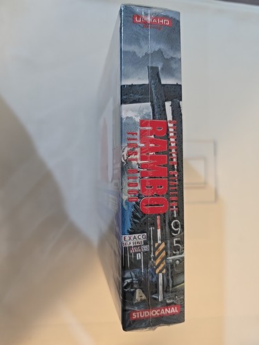 RAMBO FIRST BLOOD SLIPCASE EDITION 4K UHD BLU-RAY STEELBOOK, BRAND NEW - Picture 12 of 24