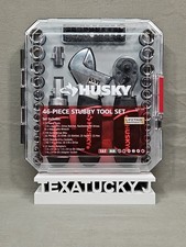 Husky 46 Piezas Juego de Herramientas Stubby SAE / MM Enchufes Drivers Llave de Trinquete
