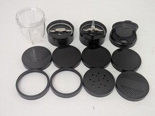 MAGIC BULLET Blender Replacement Set - 1 4" Cup; 6 Lids; 2 Lip Rings  2 Blades