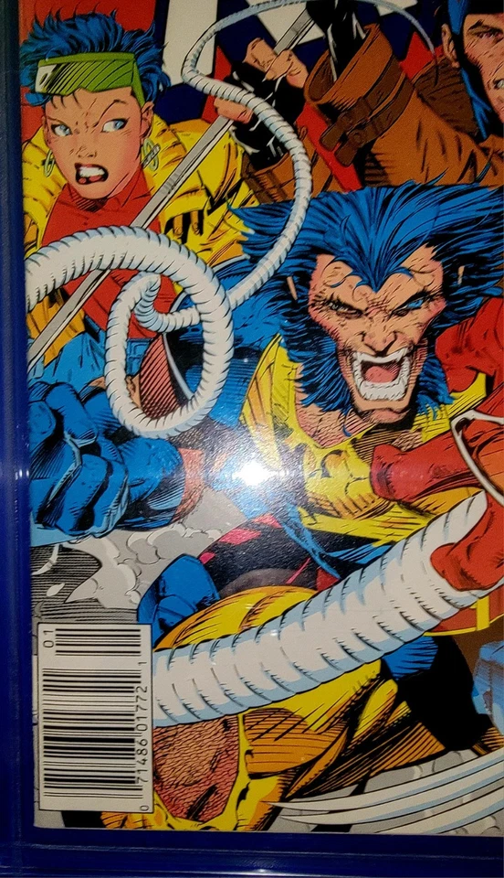 1992 X-MEN #4 9.8 NEWSSTAND VARIANT RARE 1st Omega Red, Wolverine Yellow Cosume! - Image 4 of 4