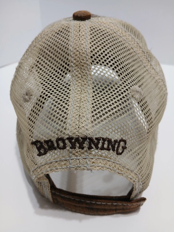 Gorra Browning con Logo Buck con Correa Ajustable Talla Única con Respaldo de Malla Foto 4 de 4