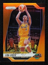 2024 Panini Prizm WNBA Orange Prizm 76/99 Lisa Leslie #98 HOF 02v3