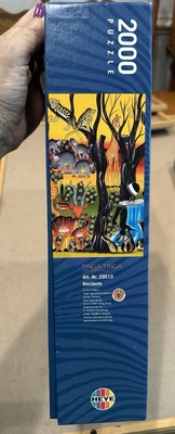 HEYE Tinga Tinga Art From Africa 'Residents' 2000 Piece PUZZLE