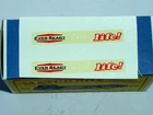 Set of 2 'Ever Ready for Life' decals for Matchbox Lesney ERF 68G Transport Trk