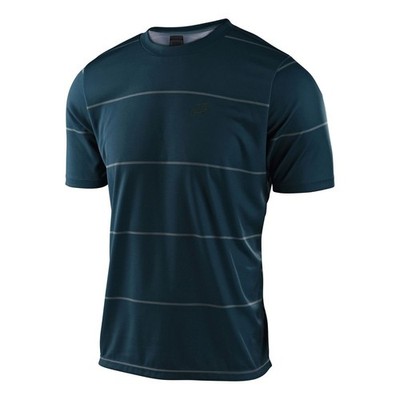 TLD Casual MTB jersey TLD Flowline S/S Stacked   S Blue 335896022