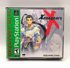 PS1 Xenogears Greatest Hits Sony PlayStation 1 NTSC Square Enix CIB Complete