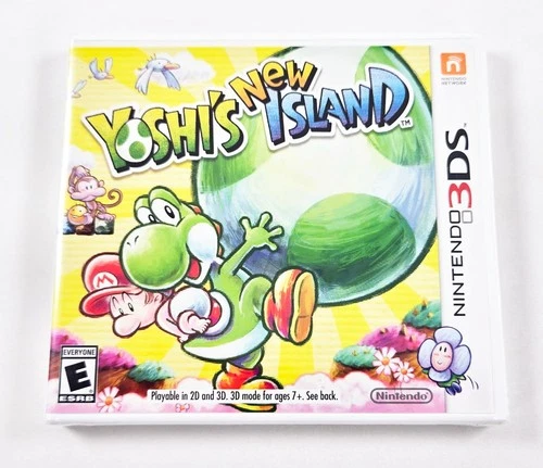 YOSHI'S NEW ISLAND NEW FACTORY SEALED 2014 Authentic Nintendo 3DS US Release
