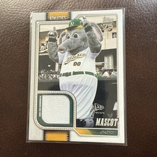 2026 Topps Stomper #MAS-ATH Mascot Jersey Relic SP Athletics