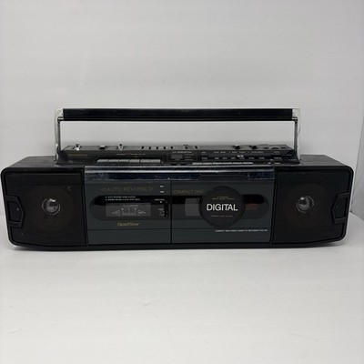 Vintage GoldStar PCD-N31 CD Cassette Radio Boombox Parts Repair AS-IS  Category: