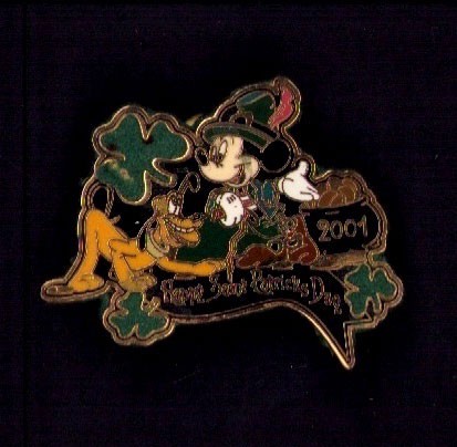 Disney Pin, St. Patrick's Day 2010 – Stitch, #75272, LE 4500, WDW ...