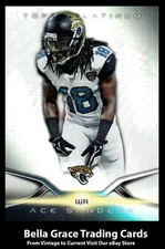 2014 Topps Platinum Ace Sanders #64 Jacksonville Jaguars NFL Football