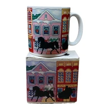 Vintage Russ Berrie And Co Christmas Mug