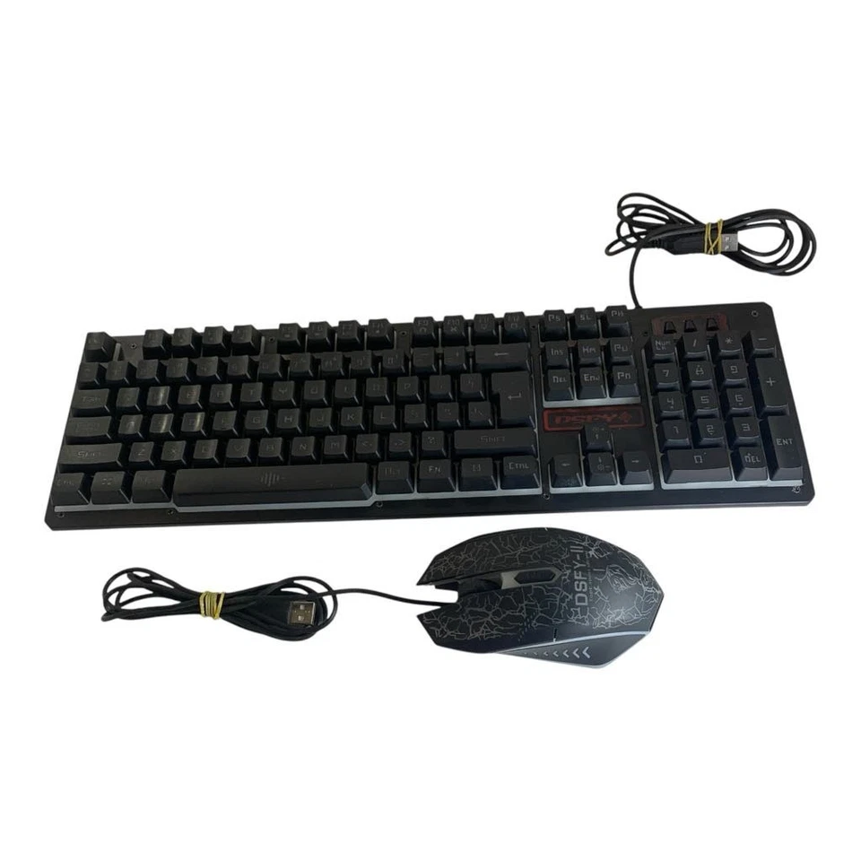 DSFY-II K13 RGB LED Backlit USB Gaming Keyboard & Optical DPI Mouse Combo Set - Image 4 of 4
