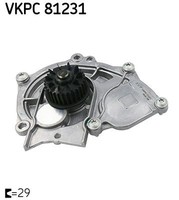 Skf Wasserpumpe Vkpc 81231 FüR Audi Cupra Seat Skoda Vw